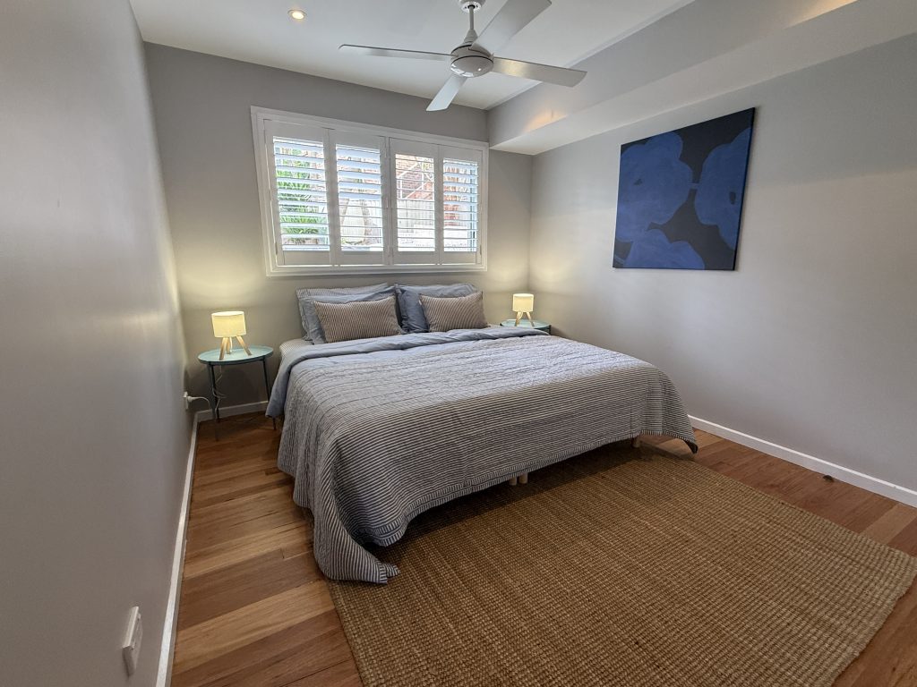 Fourth bedroom set up as a king, Love Street, Kiama